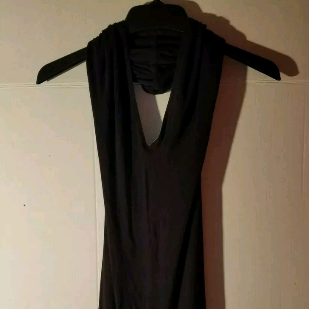 CABI Hooded Halter Style Dress/ Tunic XS